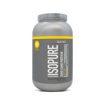 Nature&#39;S Best Isopure Banana Cream (Zero Carb), 3-Pound Tub