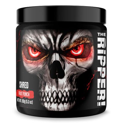 JNX SPORTS The Ripper! Shredding Thermogenic Fat Burner - Fruit Punch 30 Servings | Advanced Fast Acting Thermogenic Pre-Workout, Appetite Suppressant for Men &amp; Women