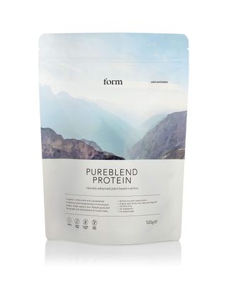 Form Pureblend Protein - Unflavored and Unsweetened Vegan Protein Powder - 15g of Plant Based Protein per Serving. Perfect for Your Smoothies, Cooking and Baking.
