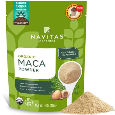 Navitas Organics Maca Powder, 4 oz. Bag, 23 Servings - Organic, Non-GMO, Low Temp-Dried, Gluten-Free