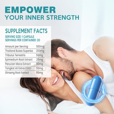 Teoxalqo Premium Nutrition Supplement, Enhance Performance, Boost Energy &amp; Recovery, 20 Capsules