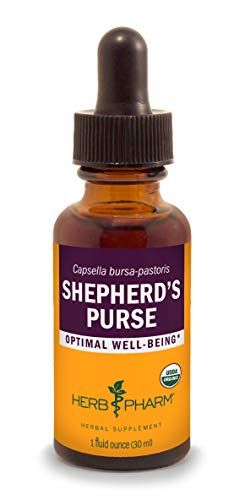 Herb Pharm Certified Organic Shepherd&#39;s Purse Liquid Extract, 1 Oz