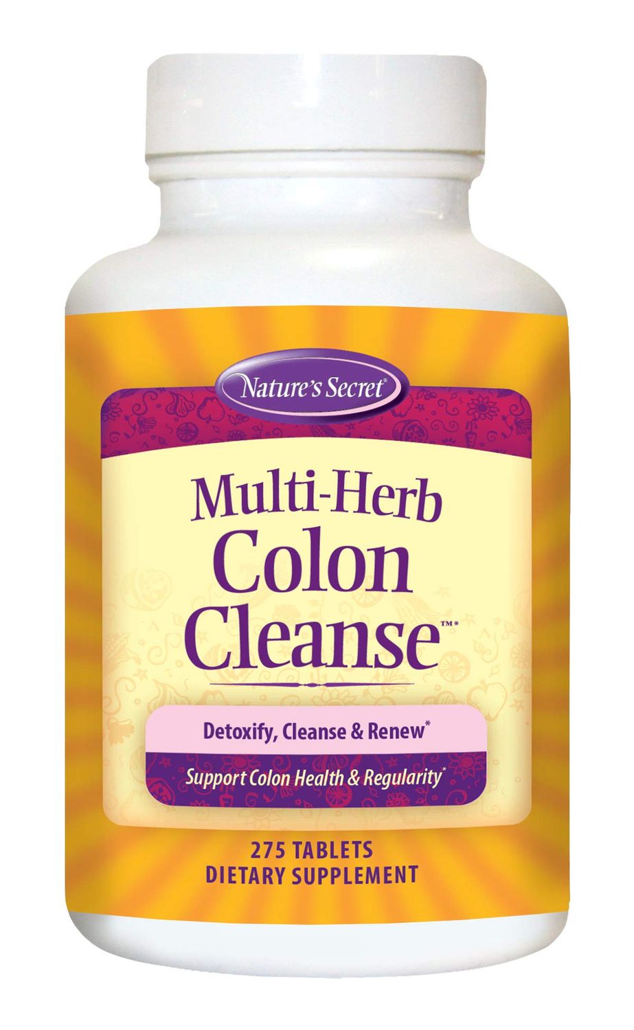 Nature&#39;s Secret Multi-Herb Colon Cleanse, 275 Tab