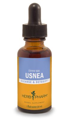 Herb Pharm Usnea Liquid Extract for Cleansing and Detoxification - 1 Ounce (DUSNEA01)