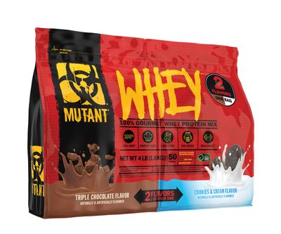 Mutant Whey Dual Chamber | Triple Chocolate &amp; Cookies &amp; Cream 1.8kg (4lbs)
