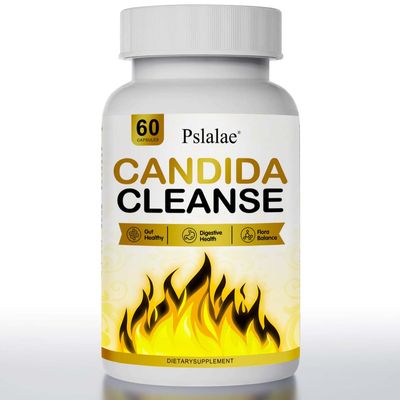 Candida Cleanse, Candida Cleanse Detox for Women &amp; Men, Helps Gut and Vaginal Health, Feminine Balance Complex for Women, Candida Overgrowth (60 Capsules)