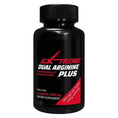 EXTREME Dual ARGININE Plus with Vitamin B Complex - Boost up Energy &amp; Vitality for Men&#39;s Sports Performance (1,000mg x 120 Tablets, 2 Months Supply)