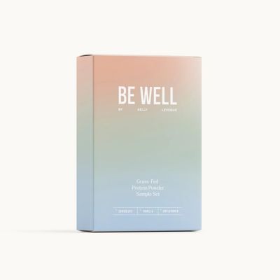 Be Well by Kelly Grass-Fed Beef Protein Powder Sample Pack - Paleo and Keto Friendly, Dairy-Free &amp; Gluten-Free - Low Carb Protein Powder with BCAAs &amp; Collagen - 3 Servings