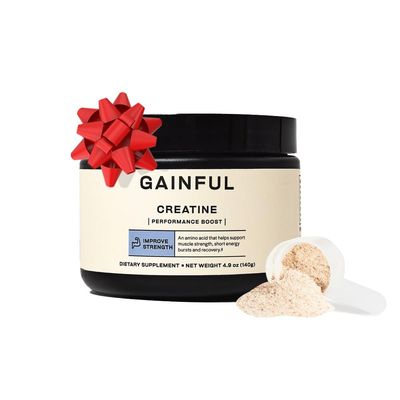 Gainful Creatine Powder, Post Workout Amino Acid Supplement, Muscle, Energy &amp; Focus Support, 5g Creatine Monohydrate, Unflavored, 28 Servings