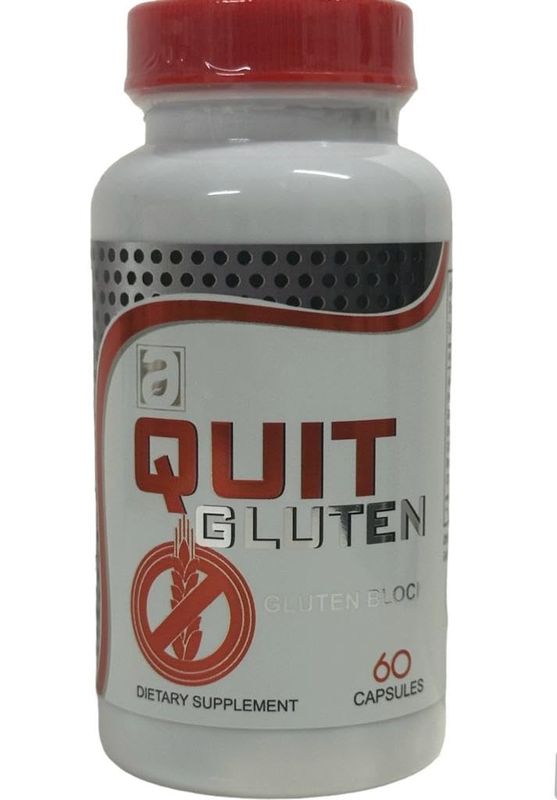 Quit Gluten/Block Gluten, Helps to Lose Weight and Other Health Problems/Quit Gluten Attacks and Break Down The Gluten Helping in This Way in Your Digestion.