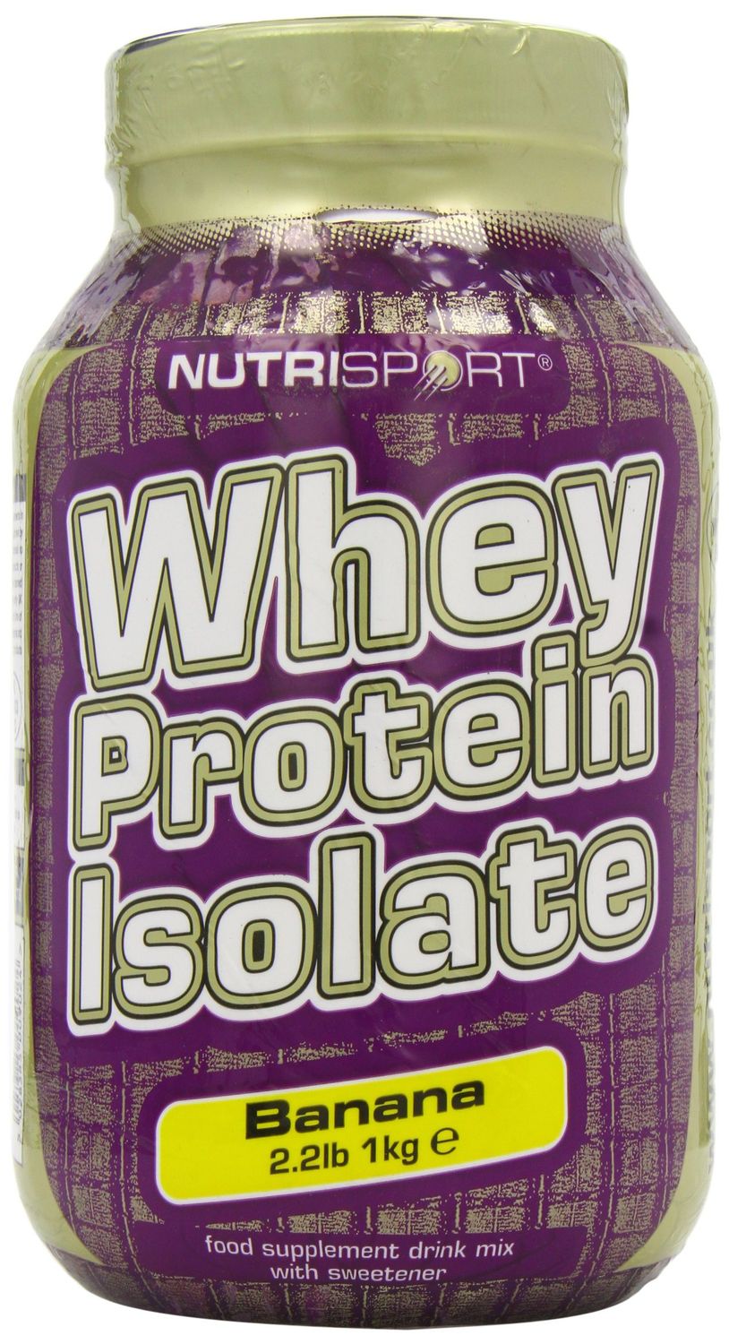 Nutrisport Whey Protein Isolate Banana 1000g