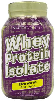 Nutrisport Whey Protein Isolate Banana 1000g