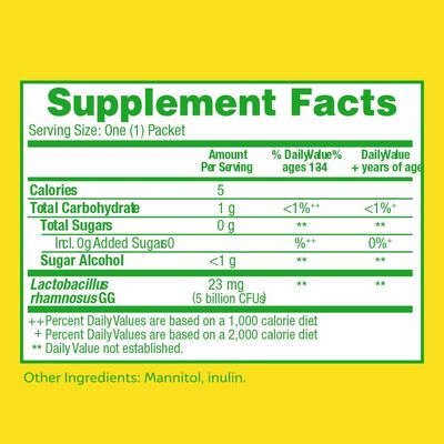 Culturelle Kids Purely Probiotics Packets Daily Supplement, Helps Support Kids Immune and Digestive Systems, #1 Pediatrician Recommended Brand, Ages 1+, 50 Count