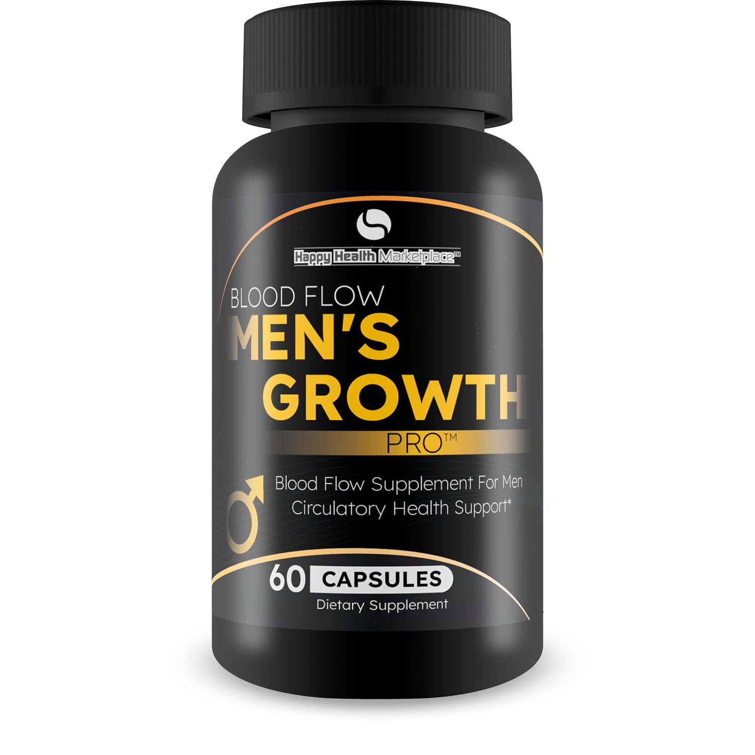 Blood Flow Mens Growth Pro - Our Best Blood Flow Supplement for Men - Natural Advanced Flood Flow Pro - Blood Circulation Supplements for Men - Better Blood Flow Pills - Help Blood Flow Capsules