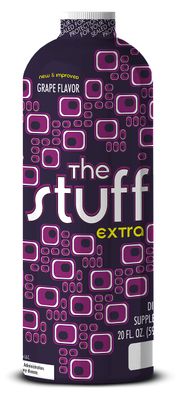 Detoxify - The Stuff Extra - Grape Flavor - 20 oz - Professionally Formulated Intense Herbal Cleanse - Enhances Your Bodys Natural Cleansing Processes - Plus Sticker