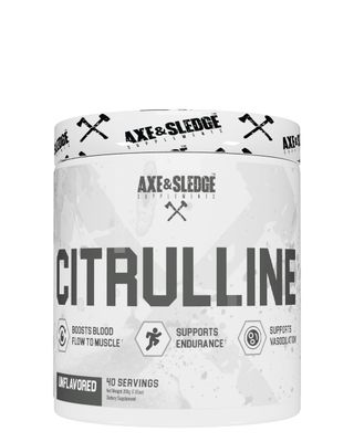 Axe &amp; Sledge Basics Citrulline Unflavored, 40 Servings