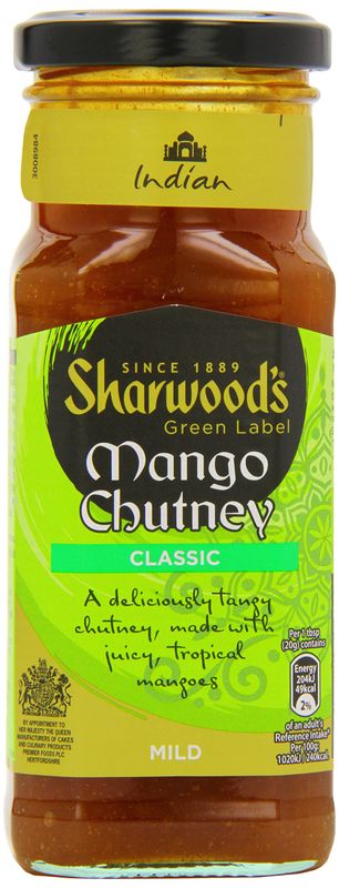 Sharwood&#39;s Green Label Mango Chutney 360g