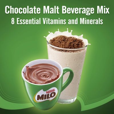 NESTL MILO Chocolate Malt Beverage Mix, 3.3 Pound Can (1.5kg) | Fortified Powder Energy Drink