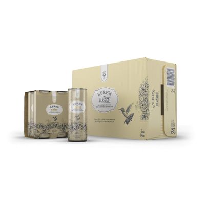 Lyre&#39;s Classico - Non Alcoholic Spirits | Ready To Drink Cocktail | Case of 24 | Premium | 250ml x 24