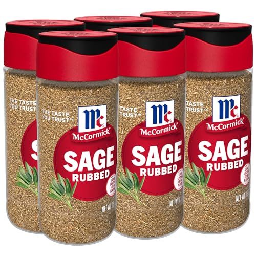 McCormick Rubbed Sage, 0.5 oz (Pack of 6)