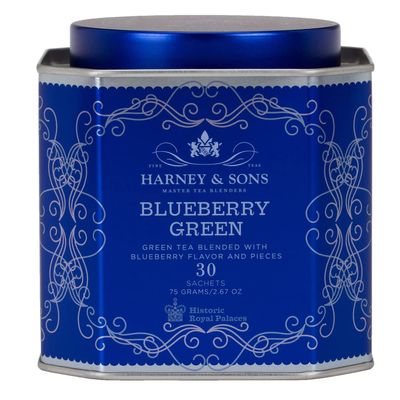 Harney &amp; Sons Blueberry Green Tea | 30 sachets, Historic Royal Palaces Collection