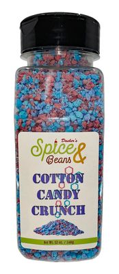 Dasher&#39;s Spice &amp; Beans - Ice Cream Topping &amp; Cake Decoration (12 oz., Cotton Candy Crunch)