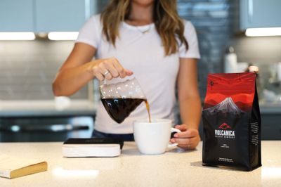 Volcanica Nicaragua Coffee, Jinotega, Whole Bean, Fresh Roasted, 16-ounce