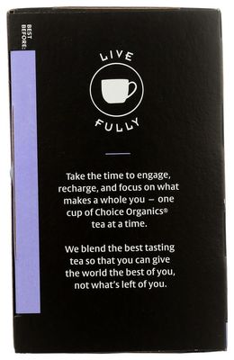 Choice Organic, Earl Grey Tea, 16 ct