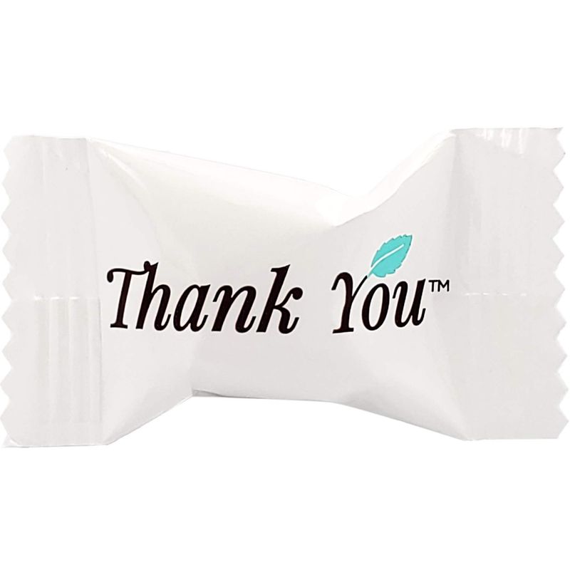 The Dreidel Company Thank You Buttermints, Mint Candies, After Dinner Mints, Butter Mint Candy, Fat-Free, Individually Wrapped (275 Pieces)