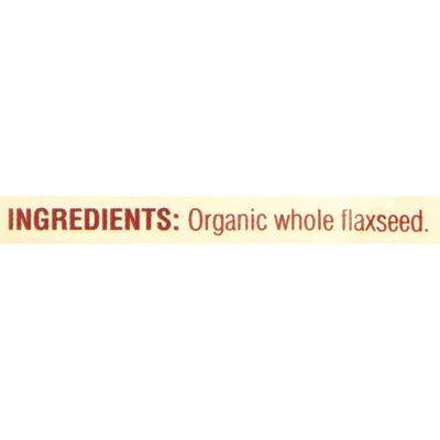 Spectrum Organic Whole Flaxseed, 15 Oz Bag
