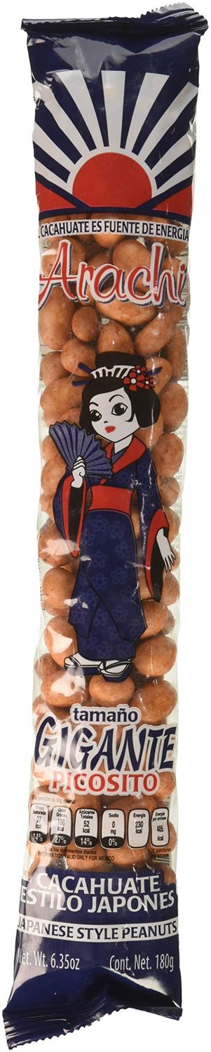 Arachi Picosito Japanese Cocktail Style Peanuts (Cacahuate Estilo Japones) 10-pcs 3-lb Bag