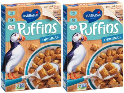 Barbaras Bakery Puffins Original, 2 pk
