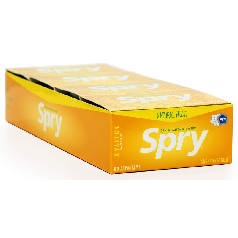 Spry Gum Fruit Blister Pack (10 Pieces)
