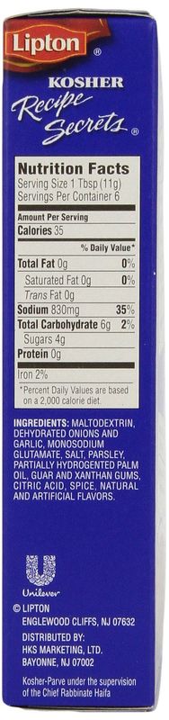 Lipton Recipe Secrets, Ranch Soup &amp; Dip Mix, 2.4 Ounce (Pack of 12)