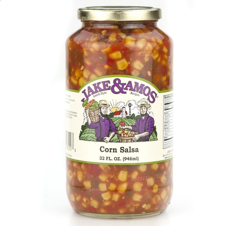 Jake &amp; Amos Corn Salsa, 32 Oz. Jar