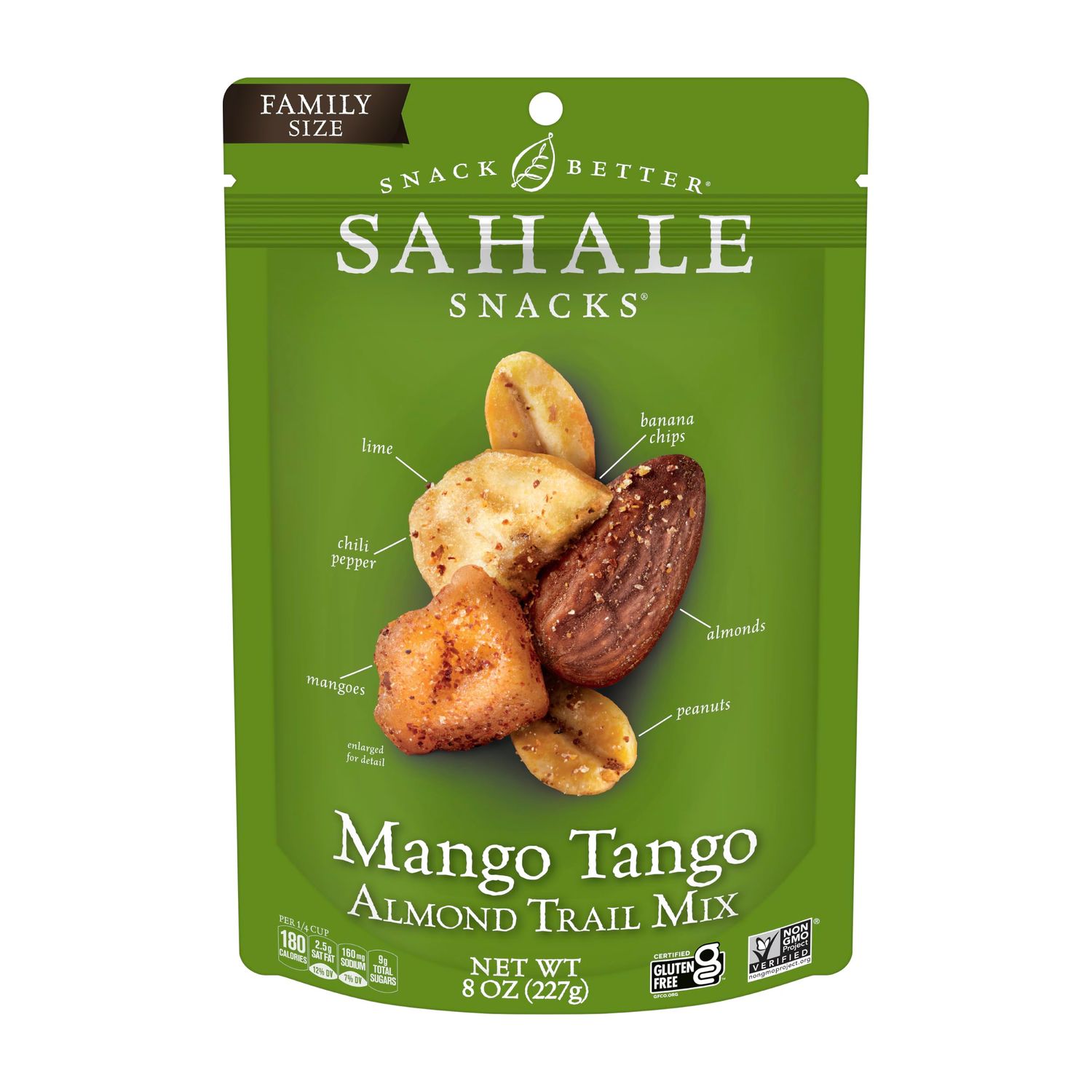 Sahale Snacks Mango Tango Almond Trail Mix, 8 Ounces