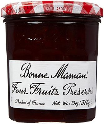 Bonne Maman Preserve, Four Fruit, 13-Ounce
