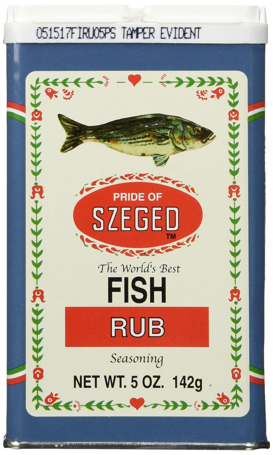 SZEGED Pride Of Szeged Fish Rub, 5 GR