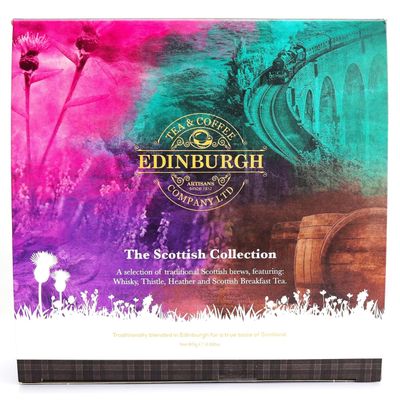 Edinburgh Tea &amp; Coffee Company, The Scottish Collection 4-Flavor Variety Pack, 40-Count Tea Sachets