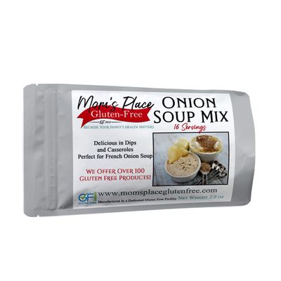 Moms Place Gluten Free &amp; Dairy Free Onion Soup Mix or Chip 2.0 oz