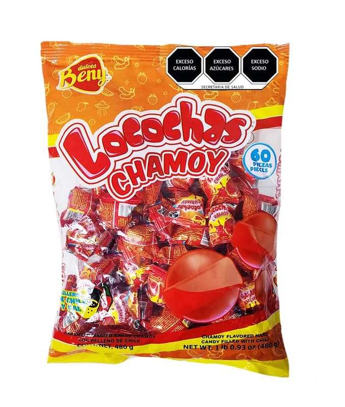 BENY LOCOCHAS CHAMOY FLAVOR 1LB .098OZ
