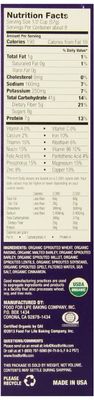 Food For Life Ezekiel 4:9 Organic Sprouted Grain Cereal, Cinnamon Raisin, 16 Ounce (Pack of 6)