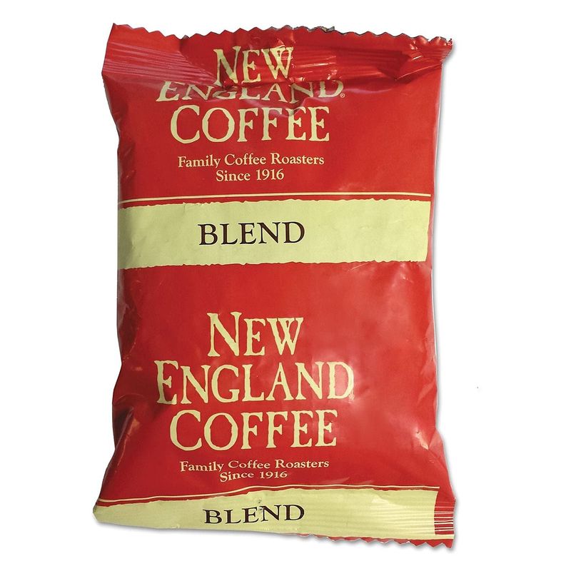 New England Coffee Coffee Portion Packs, Eye Opener Blend, 2.5 Oz Pack, 24/box