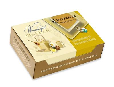 Davidson's Organics, Bing Cherry with Almond, 100-count Individually Wrapped Tea Bags