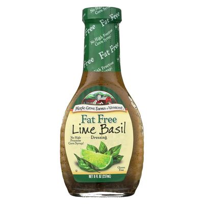Maple Grove, Dressing Vngrt Ff Lime Basi, 8-Ounce