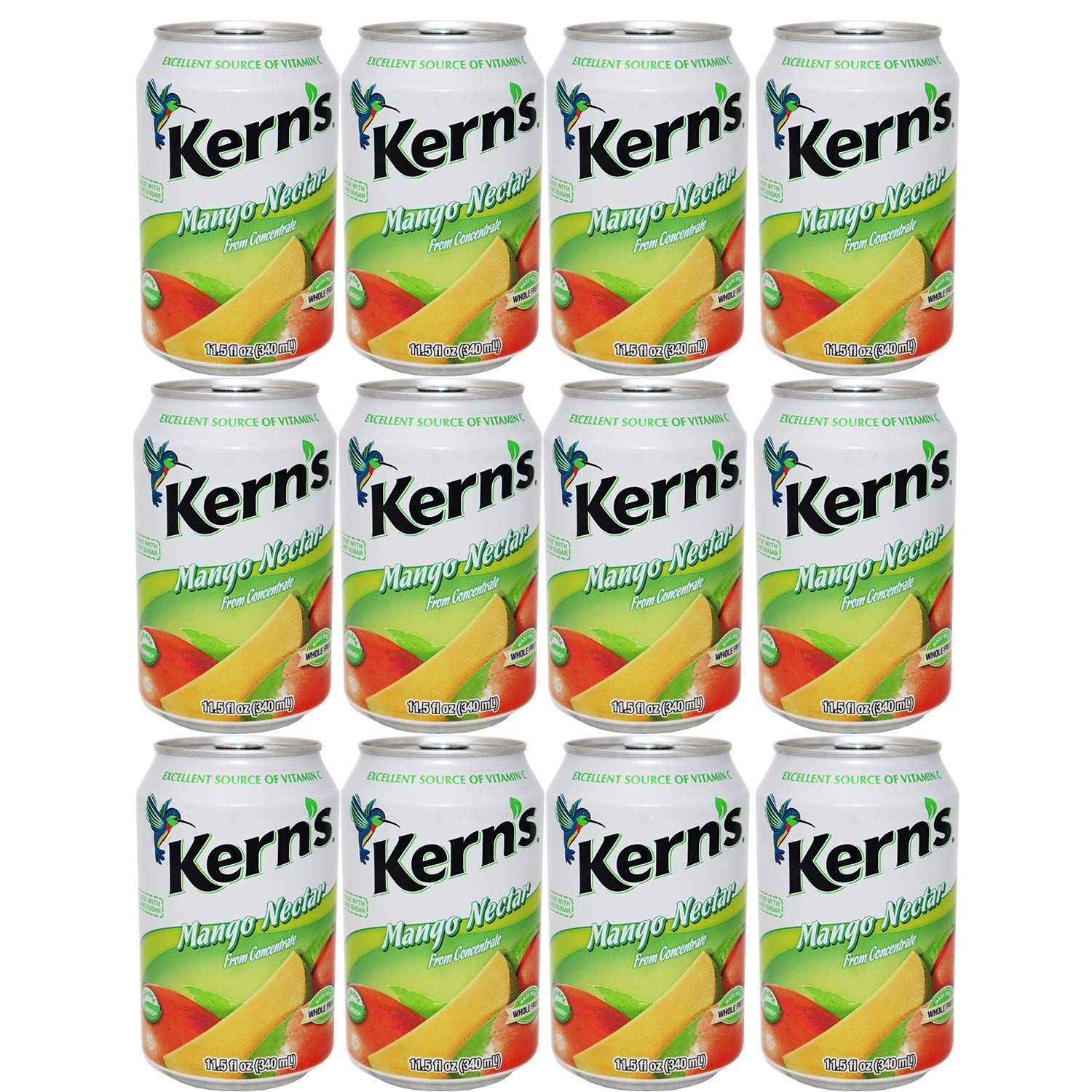 Kern's Mango Nectar 11.5 Oz (Pack of 12)