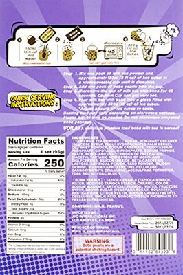 J-BASKET Taro Tea Boba Kit, 10 Ounce