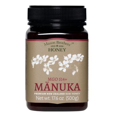 Mason Brothers Raw Manuka Honey MGO 514+ | New Zealand Honey, MGO Certified / 17.6oz