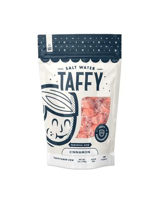 Taffy Shop Cinniminni, Cinnamon Salt Water Taffy - Assorted Gourmet Candy Variety Pack, Bulk Sweet Snack, Fresh &amp; Gluten-Free, 30 Individually Wrapped Pieces (7oz)
