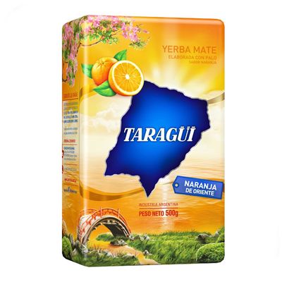 Taragi Yerba Mate with Stems, 500 gr - 1.1 lbs, Oranges from the East